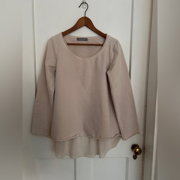 Women’s Pistache Top with a Semi Sheer, Lightweight Back Size M/L - Picture 8 of 8